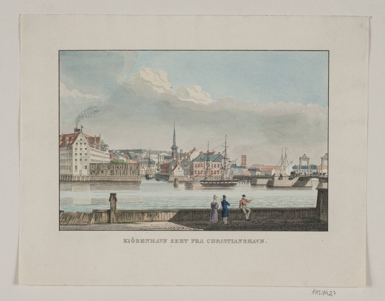 København set fra Christianshavn af Jens Holm