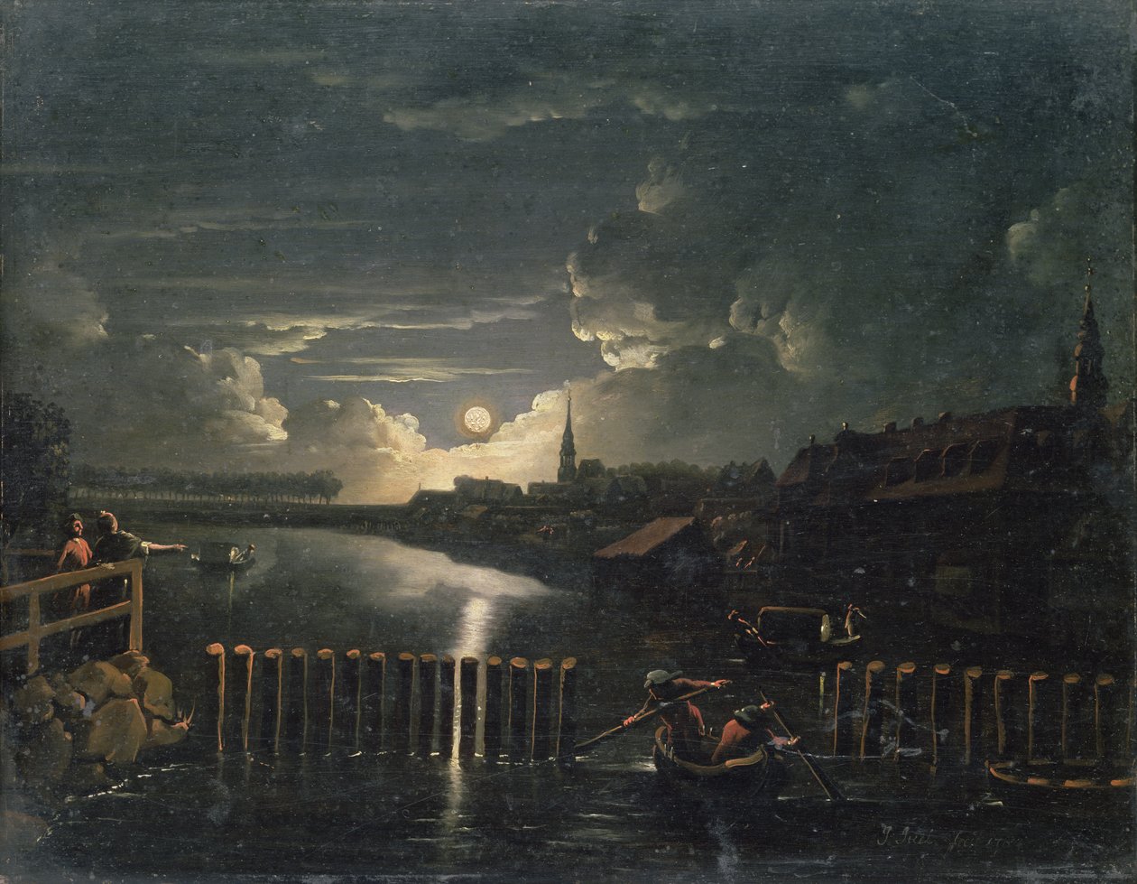 Binnenalster, 1764 af Jens Juel