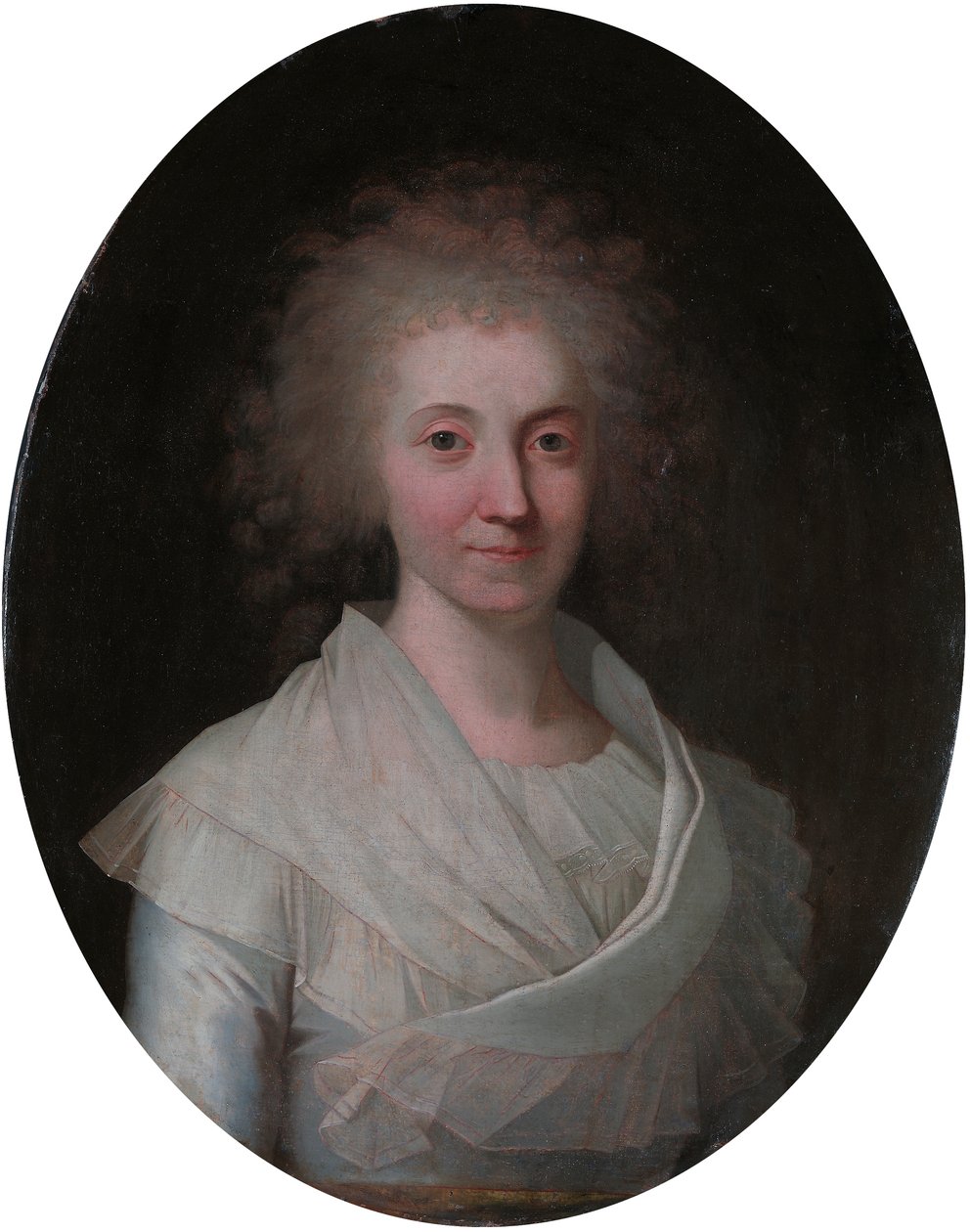 Danish: Portræt af Maren Juel Portrait of Maren Juel af Jens Juel