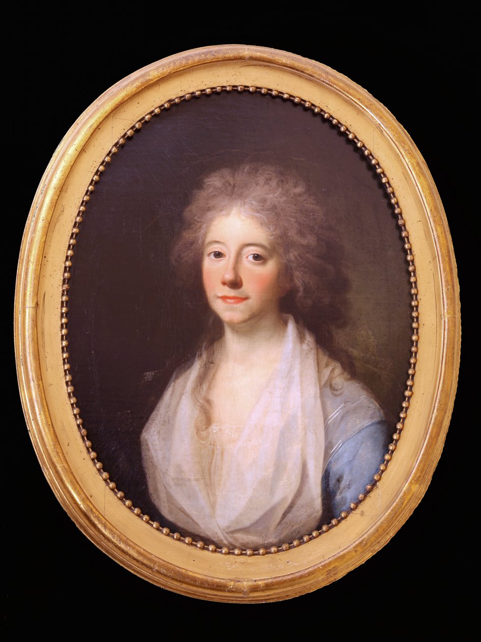 Elisabeth (Lisa) de la Calmette, født baronesse Iselin af Jens Juel