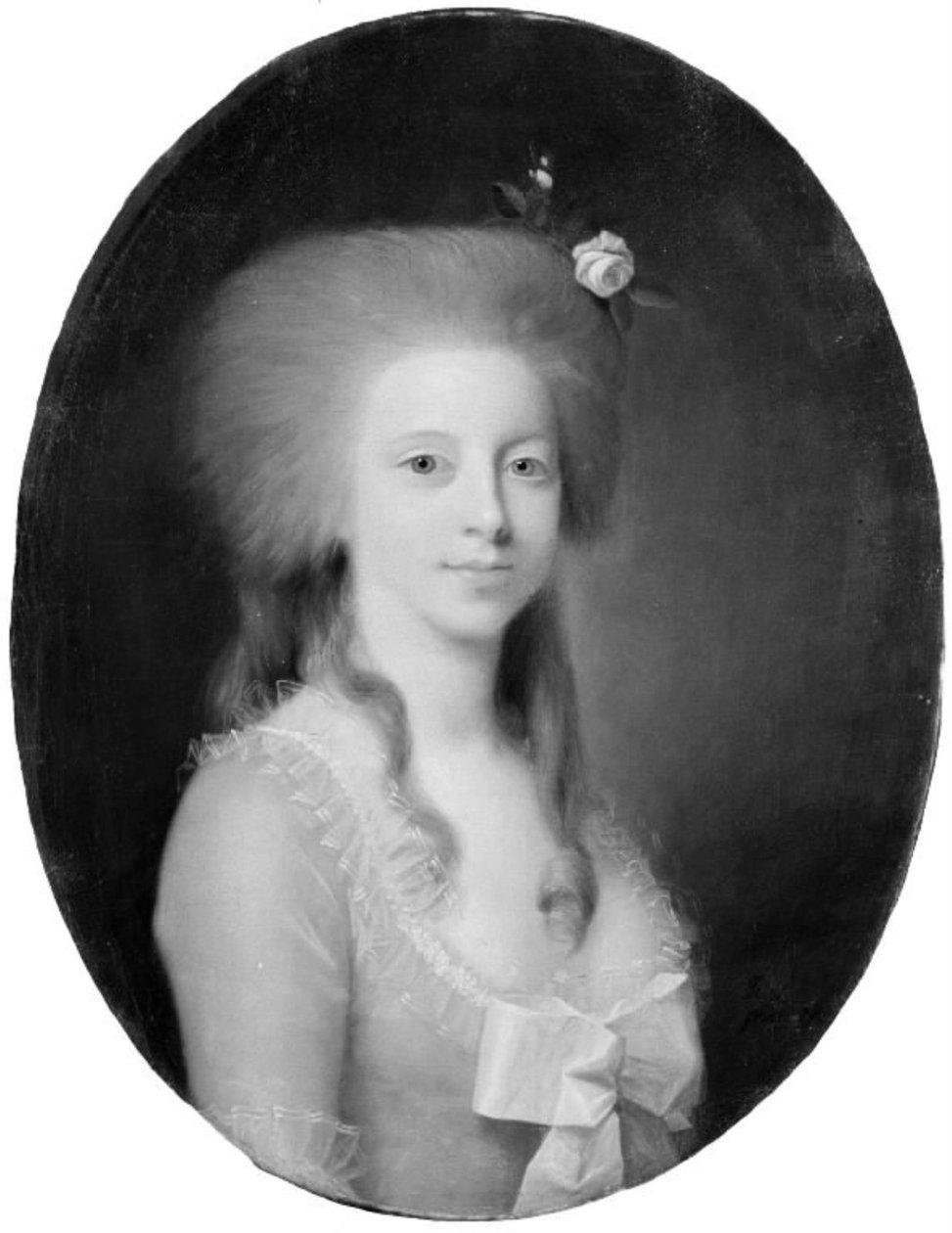 Grevinde Margarethe Moltke, født Løvenskiold af Jens Juel