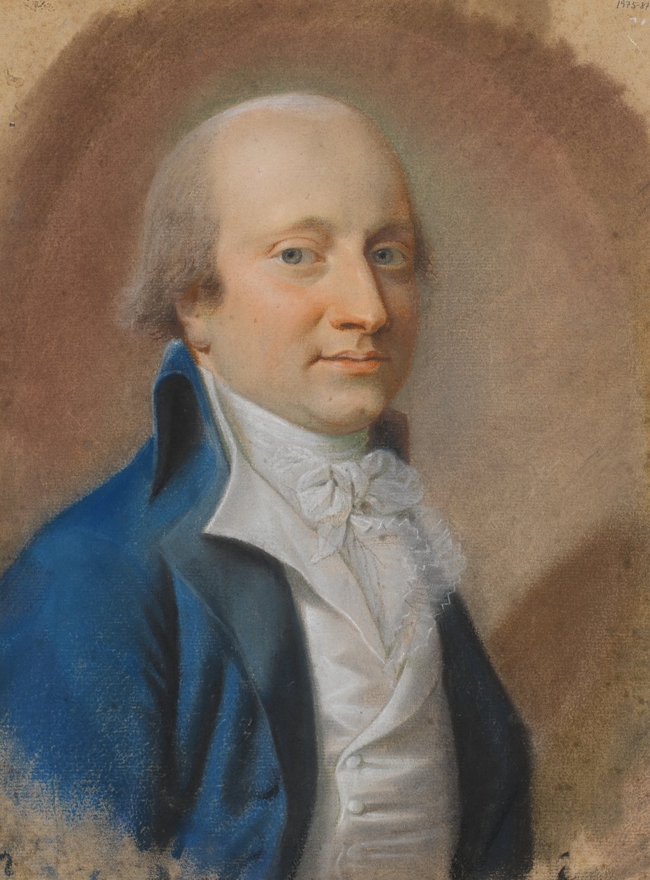 Portræt af en herre, formentlig en Blücher af Jens Juel