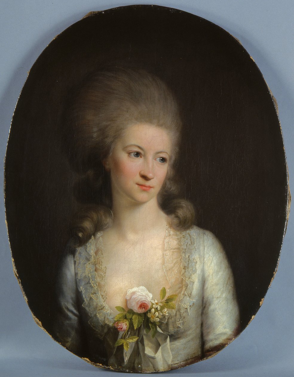 Portræt af Eleonore V. Hennings af Jens Juel