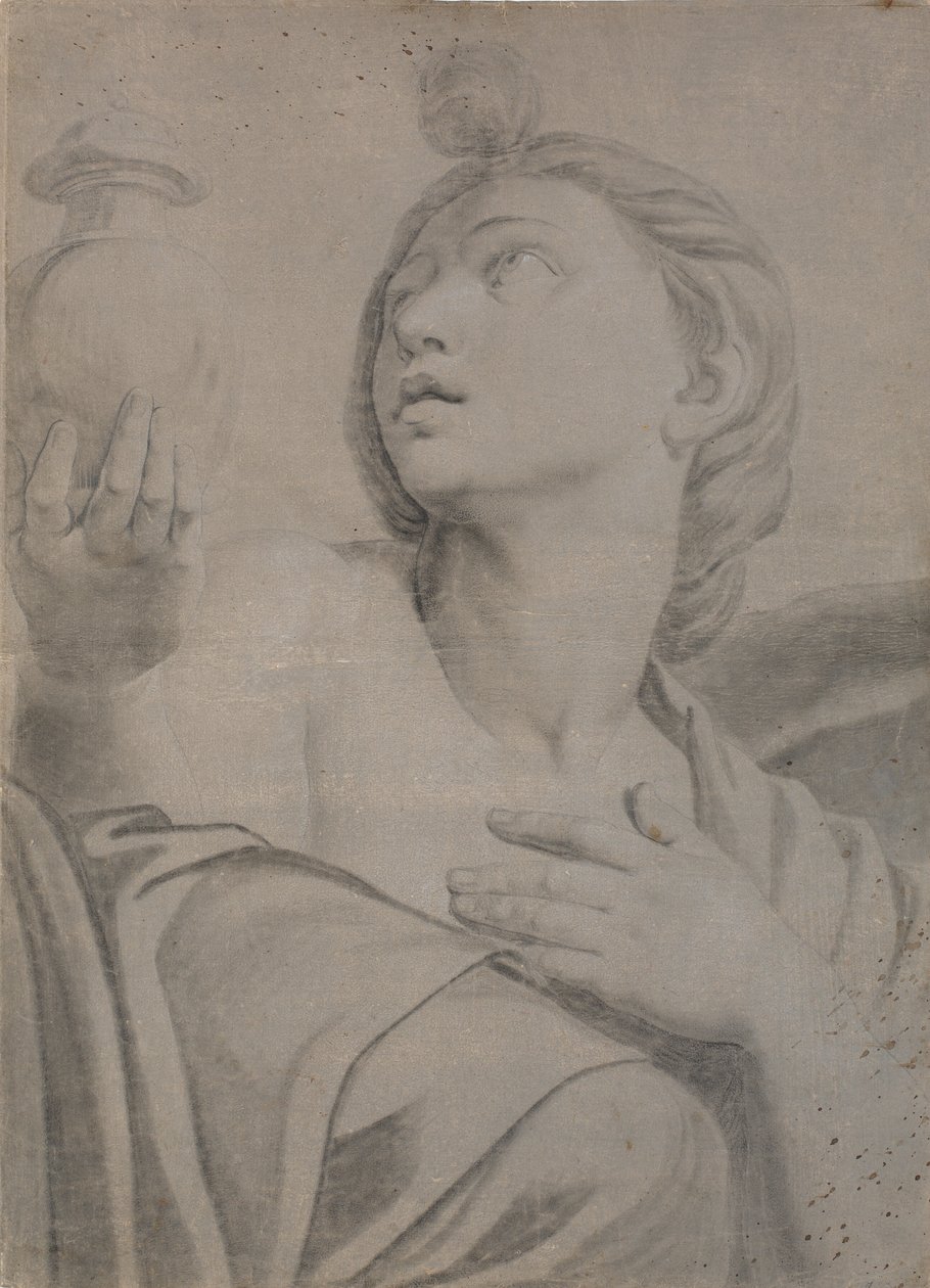Psyche der bringer Venus Persefones krukke med trylledrikken af Jens Juel