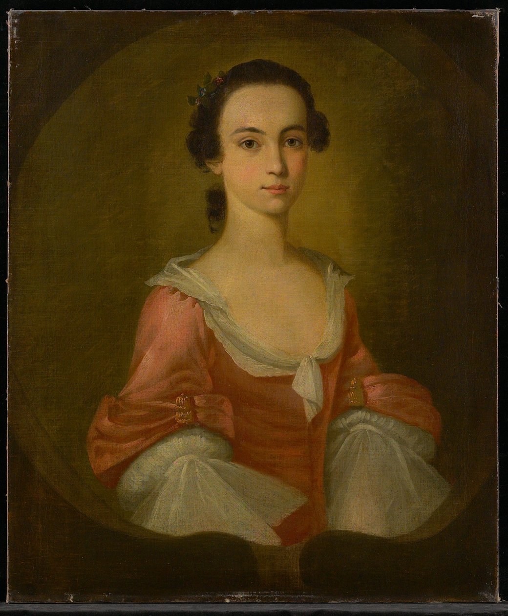 Portræt af fru Gardner Greene, 1770 af Jeremiah Theus