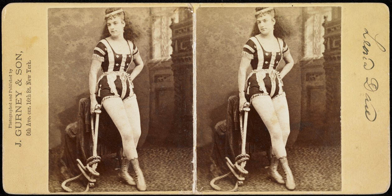 Leona Dare, 1869-74 (albumin print) af Jeremiah Gurney
