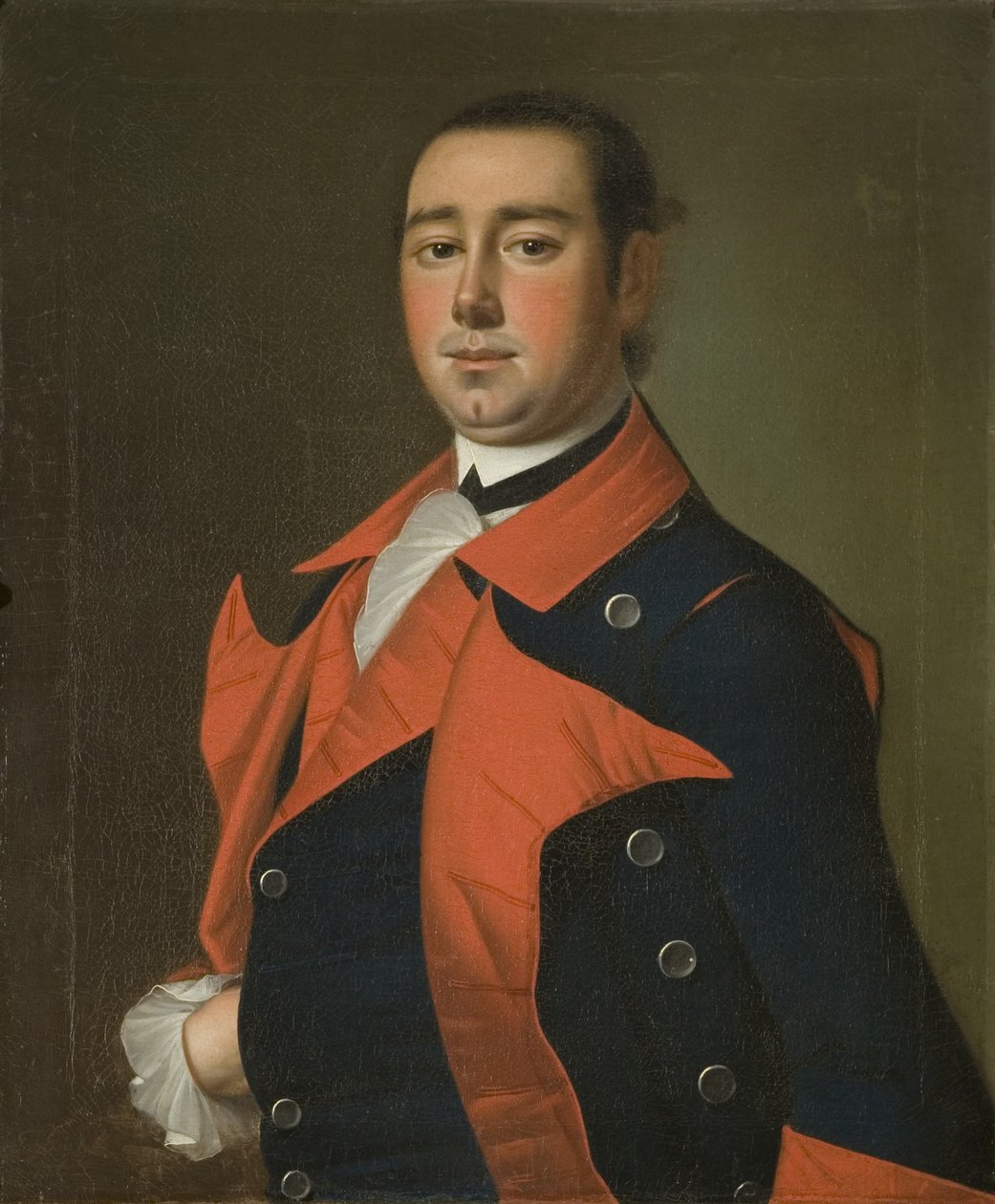Portræt af Elias Vander Horst af Jeremiah Theus