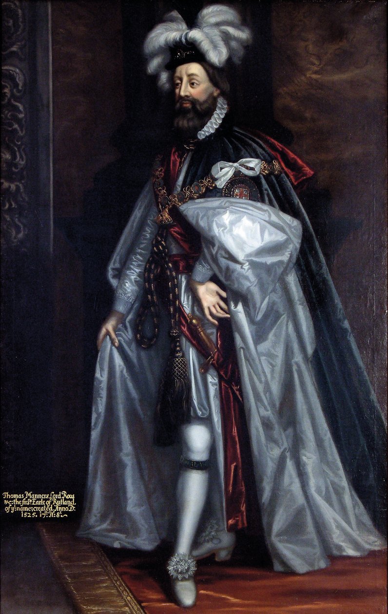 Sir Thomas Manners, 1. jarl af Rutland, ca. 1675 af Jeremias van der Eyden