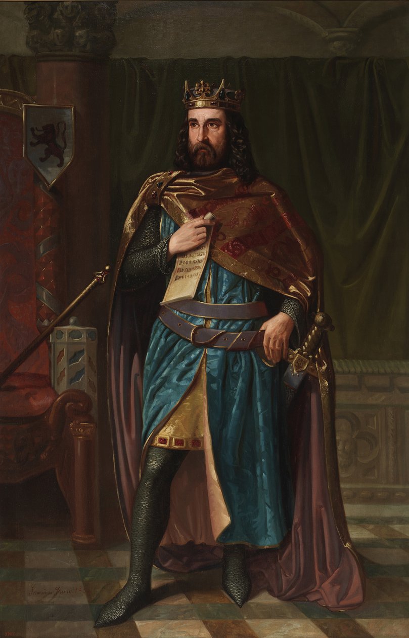 Bermudo II af Leon, 1851 af Jerónimo Fresno