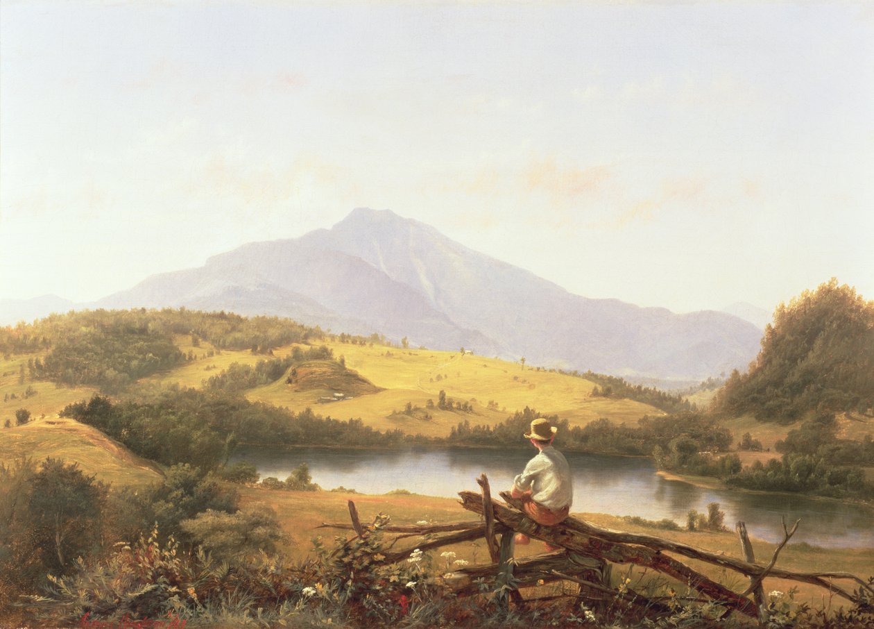 Mount Mansfield, Vermont, 1861 af Jerome Thompson