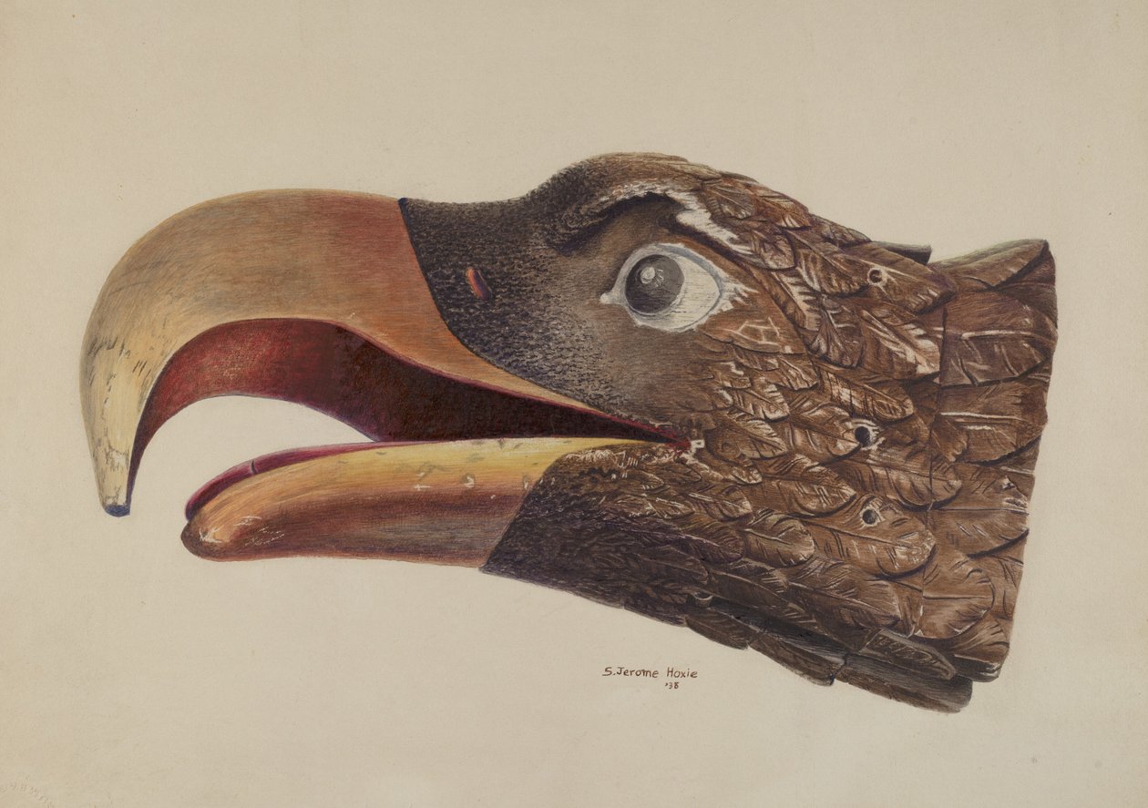Galionsfigur, 1938. af Jerome Hoxie