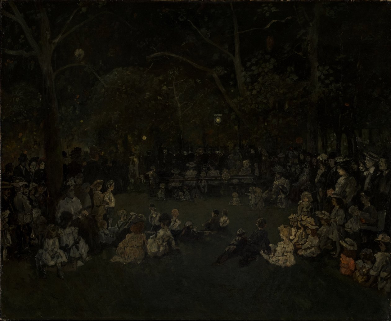 Madison Square-koncert, ca. 1923 af Jerome Myers