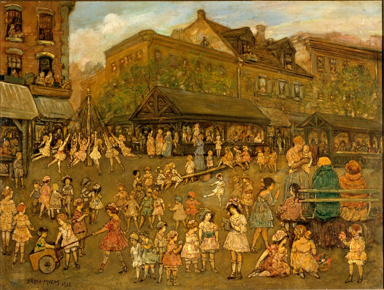 Glædens mark, 1920. af Jerome Myers