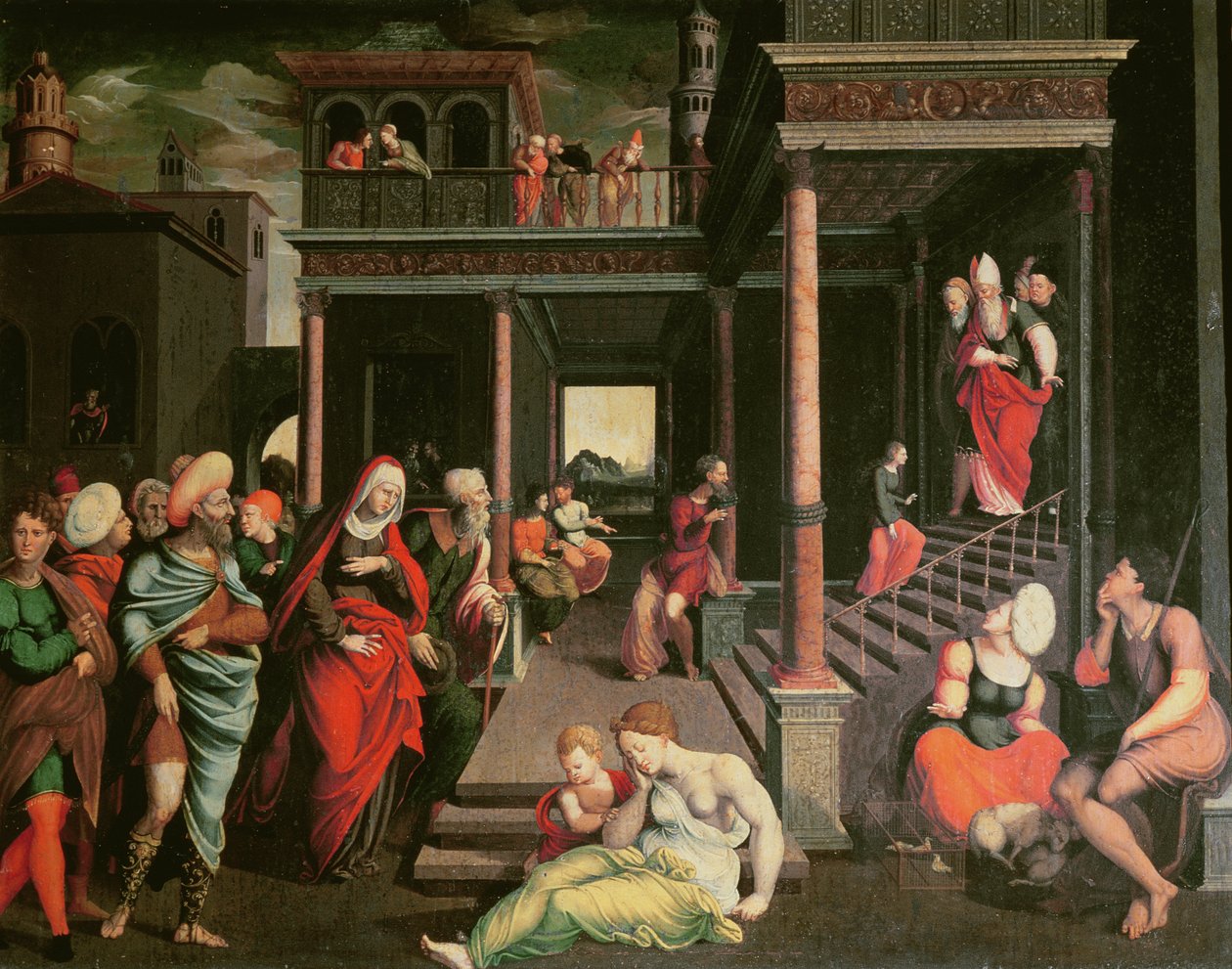 Præsentationen i templet af Jeronimo Cosida y Ballejo