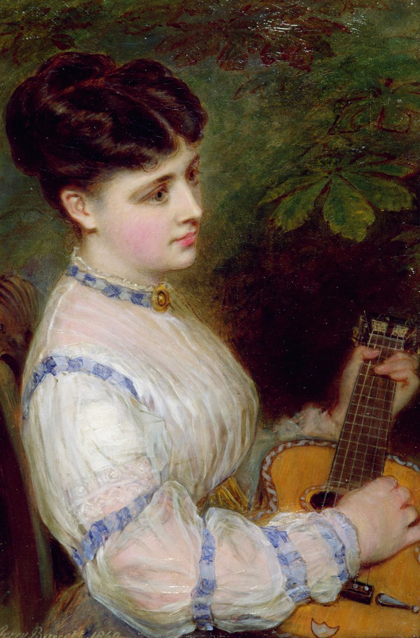 Sød harmoni, 1869 af Jerry Barrett