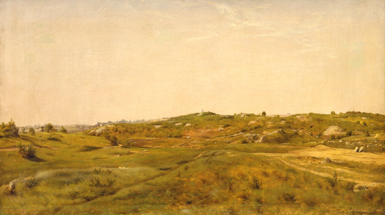 Udsigt i Central Park, New York, 1858 af Jervis McEntee