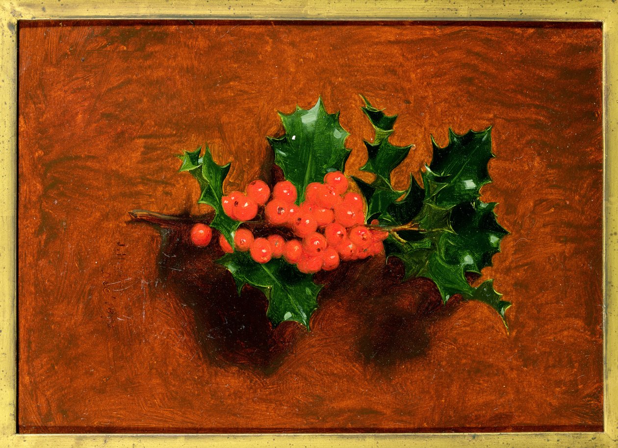 december (fra en serie på tolv) af Jessica Hayllar