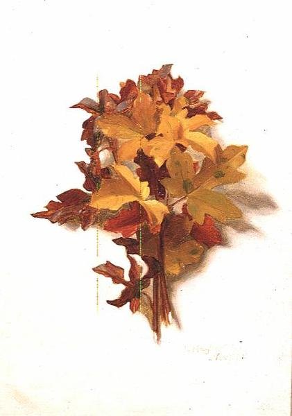 november (fra en serie på tolv) af Jessica Hayllar