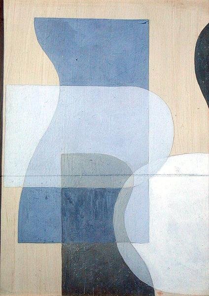 Abstract 2, ca. 1938 (gouache på gesso) af Jessica Stewart Dismorr