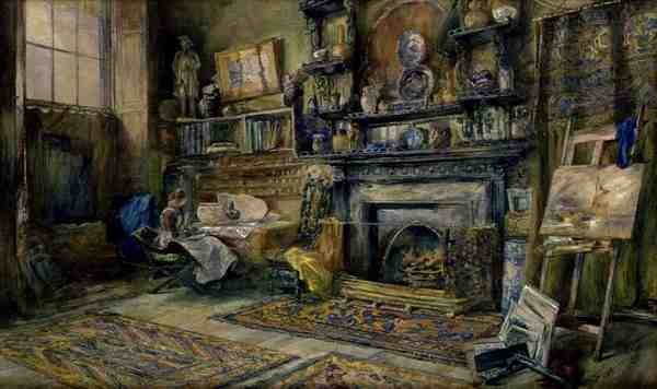 The Studio, 62 Queen Street, Edinburgh af Jessie Frier