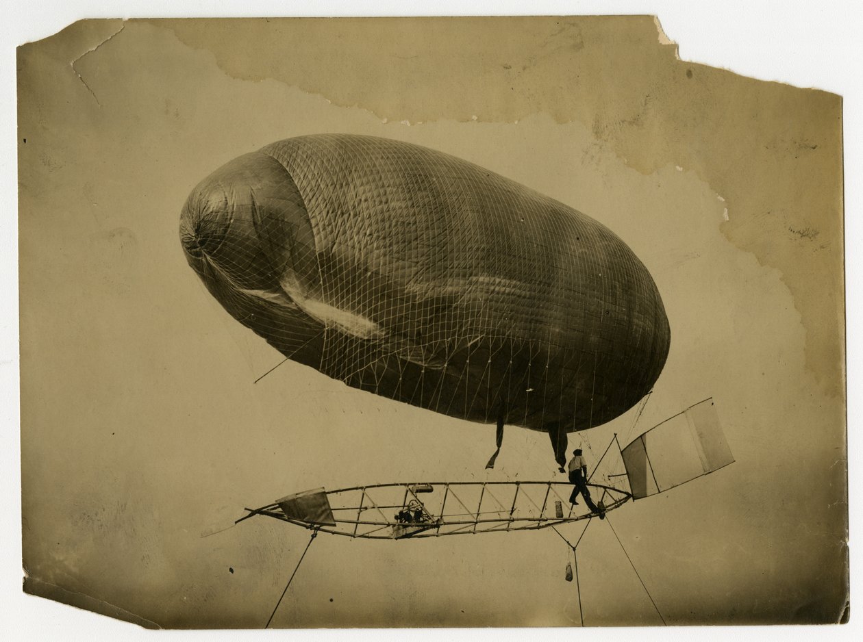 Luftskibet "California Arrow" af Jessie Tarbox Beals