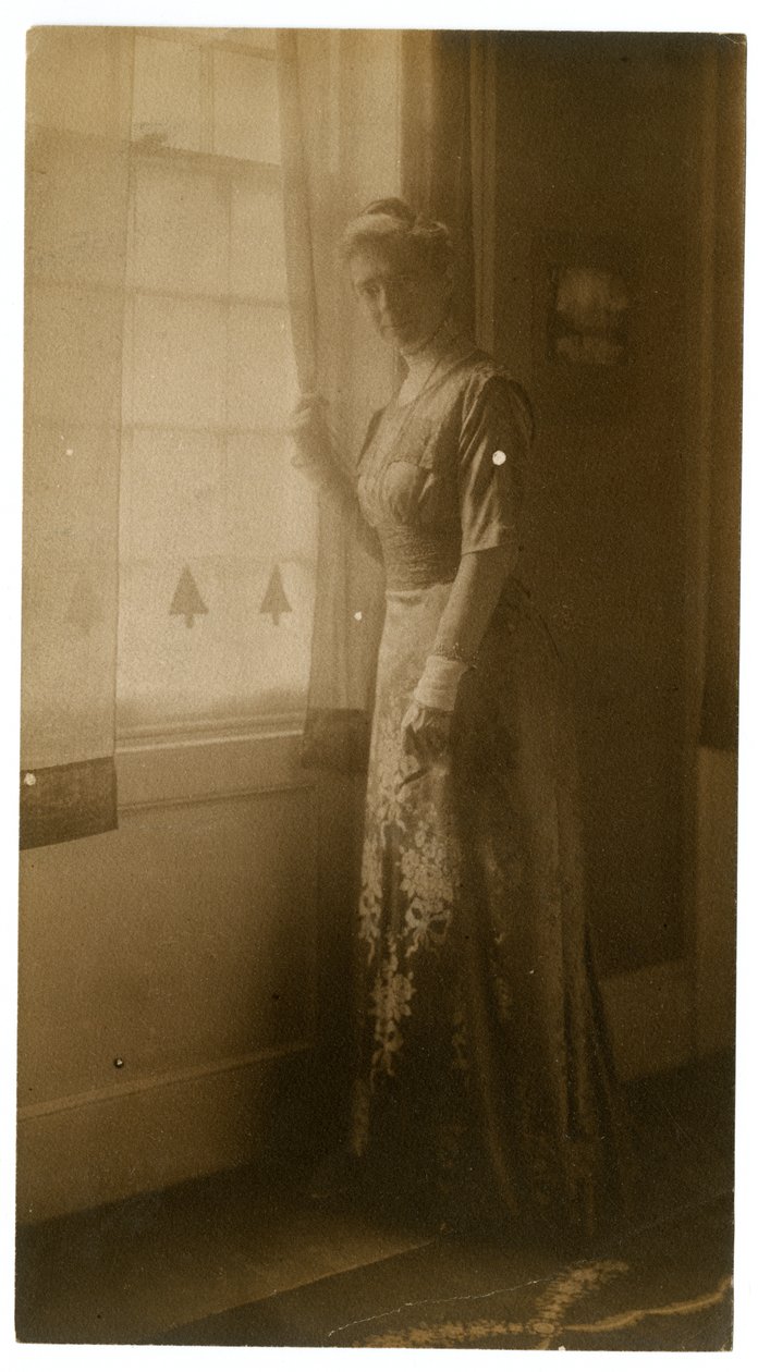 Alice Stevens, Windsor, Vt, ca. 1905-40 (foto af gelatinesølv) af Jessie Tarbox Beals