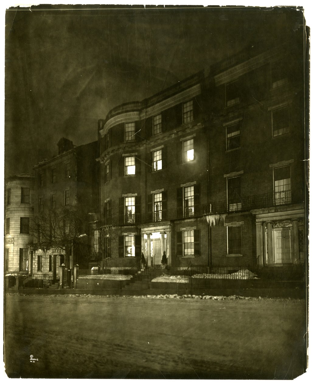 Beacon St, Boston, Ma, USA, ca. 1902-10 (foto af gelatinesølv) af Jessie Tarbox Beals