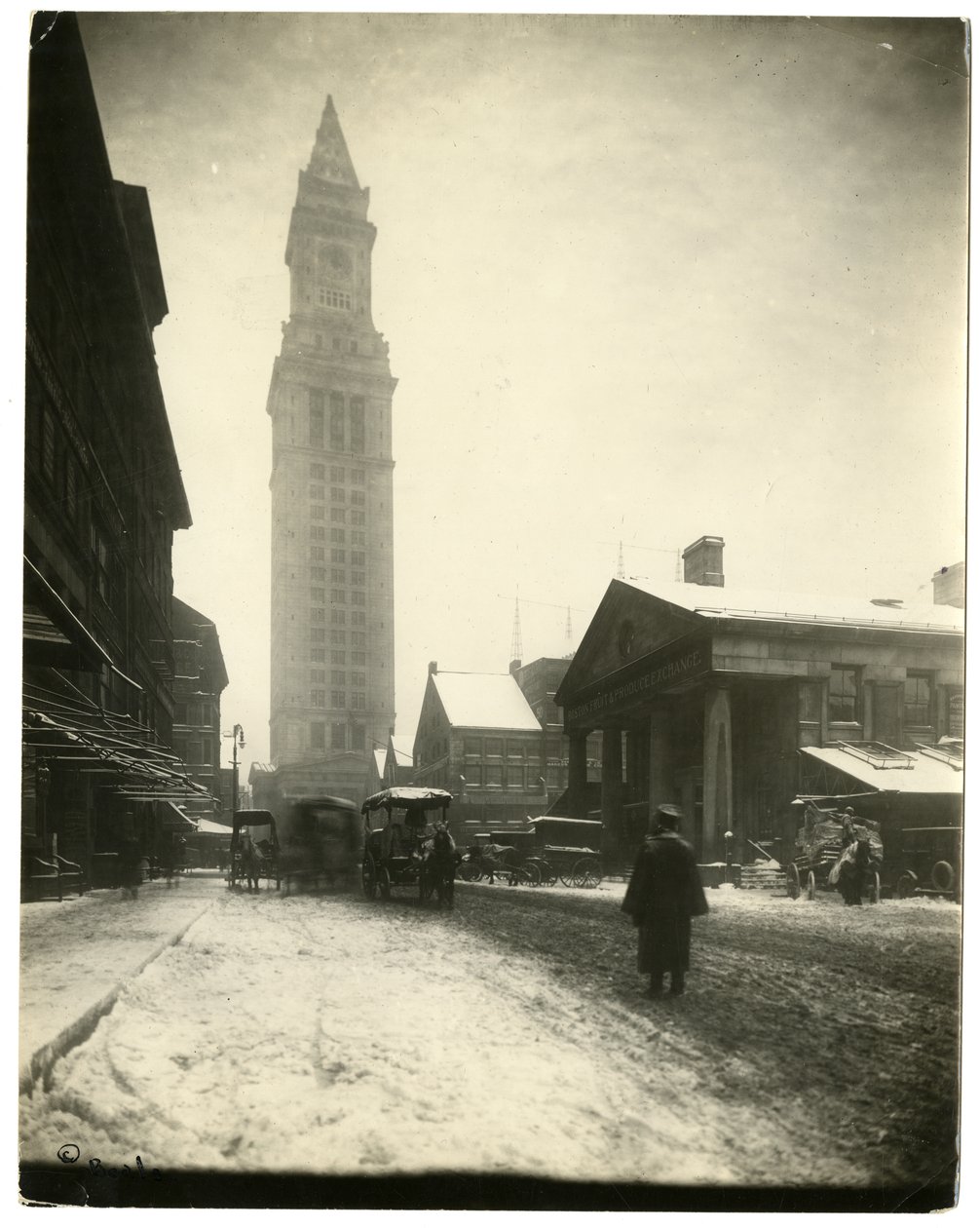 Boston, USA, ca. 1902-10 (foto af gelatinesølv) af Jessie Tarbox Beals