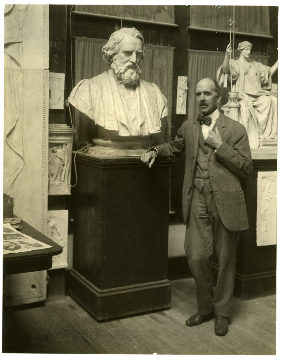 Daniel Chester fransk, 1905 af Jessie Tarbox Beals