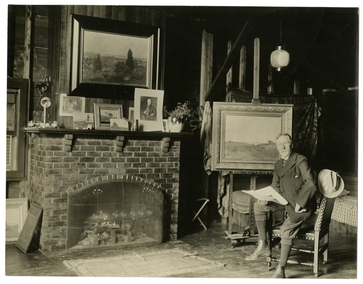 Frederick Porter Vinton, ca. 1905-11 (foto af gelatinesølv) af Jessie Tarbox Beals
