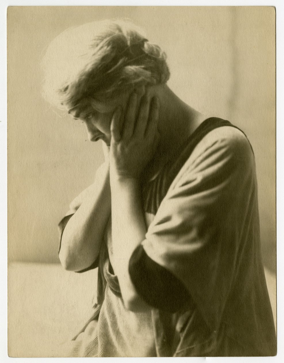Grace Potter, psykoanalytiker, ca. 1905-40 (foto af gelatinesølv) af Jessie Tarbox Beals