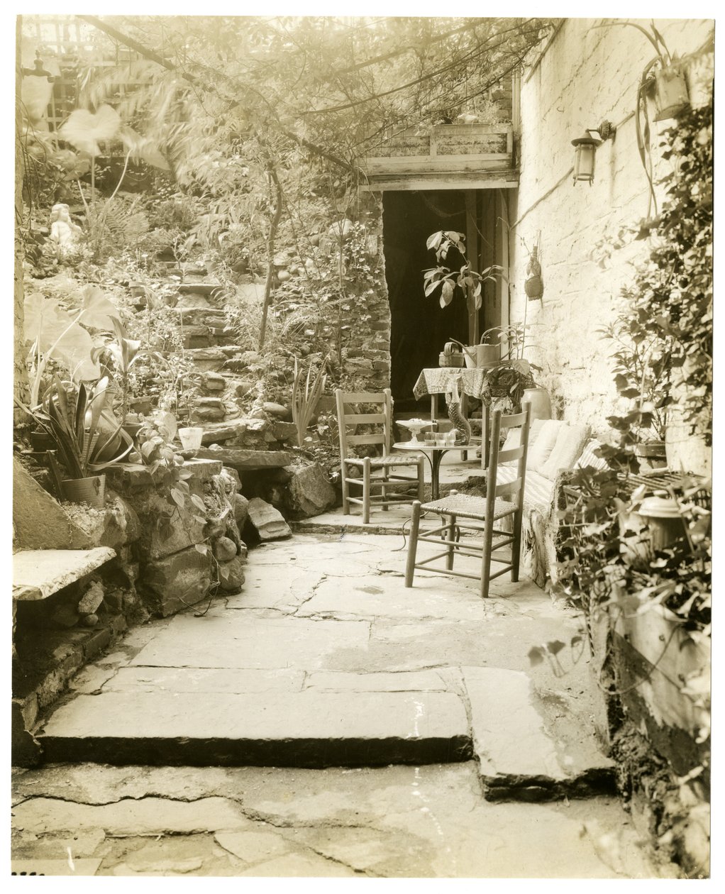 George & Mary Stonehill, kunstnere, Greenwich Village, New York, USA, ca. 1936-37 (gelatine-sølvfoto) af Jessie Tarbox Beals
