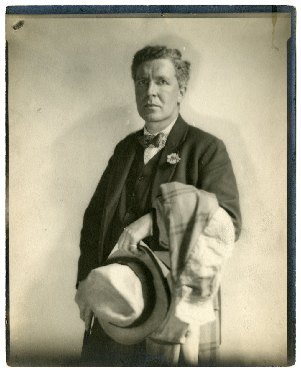 John Cowper Powys Llewelyn Powys, ca. 1905-40 (foto af gelatinesølv) af Jessie Tarbox Beals