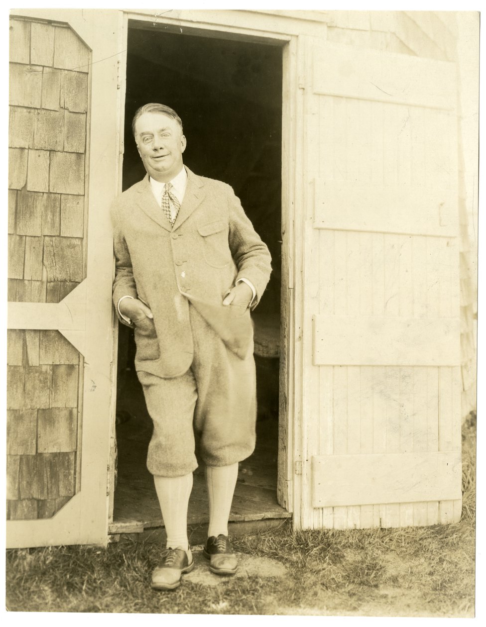 Joseph C Lincoln, ca. 1920-28 (foto af gelatinesølv) af Jessie Tarbox Beals