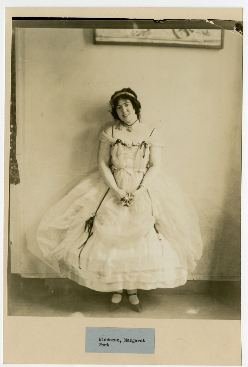 Margaret Widdemer, digter, ca. 1915-25 (foto af gelatinesølv) af Jessie Tarbox Beals