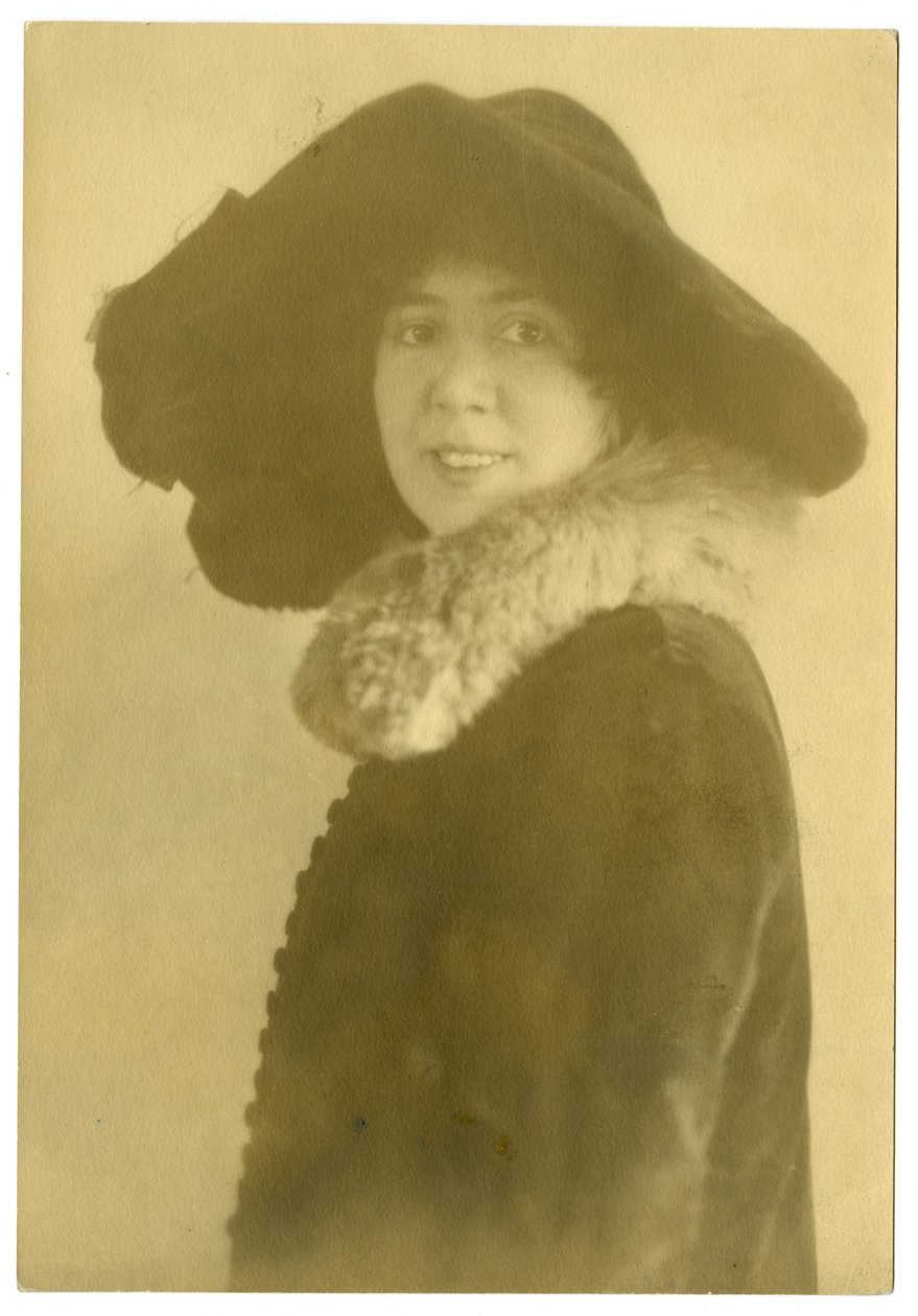 Margaret Widdemer, digter, ca. 1915-25 (foto af gelatinesølv) af Jessie Tarbox Beals
