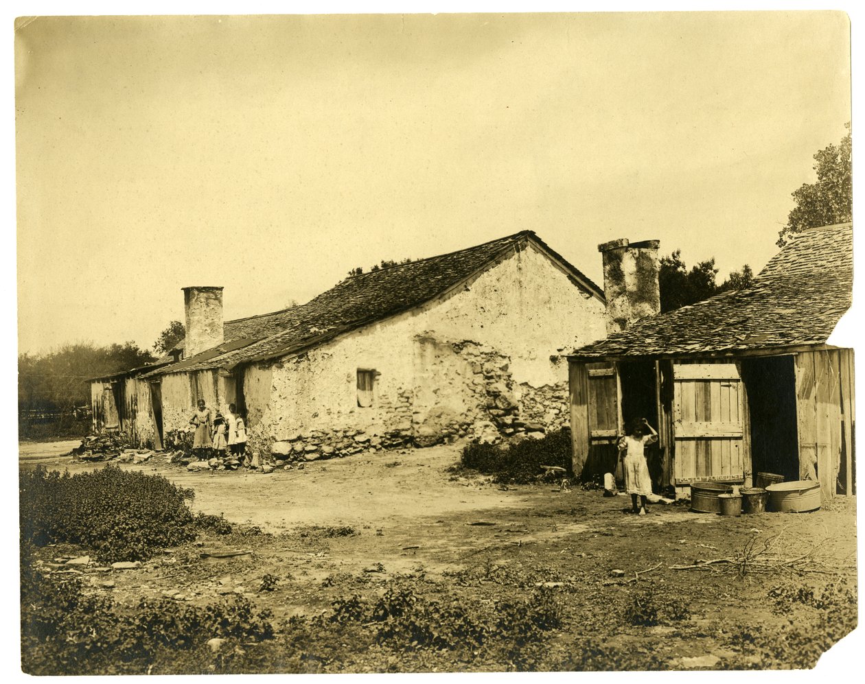 "Mexicansk" hus i Texas nær San Antonio af Jessie Tarbox Beals