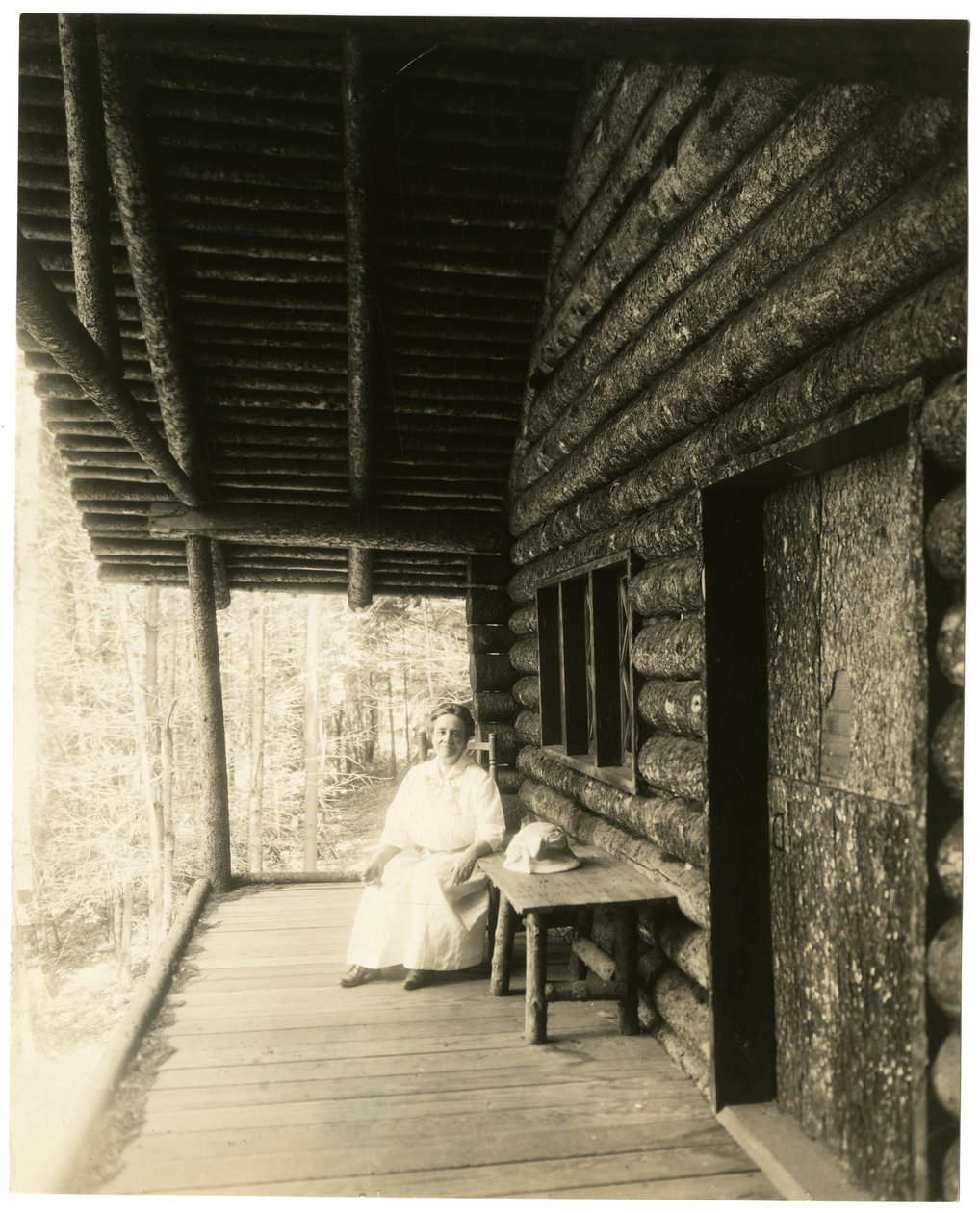 Mrs Edward MacDowell Marian Griswold (Nevins) MacDowell, Peterborough NH, McDowell MacDowell Colony af Jessie Tarbox Beals