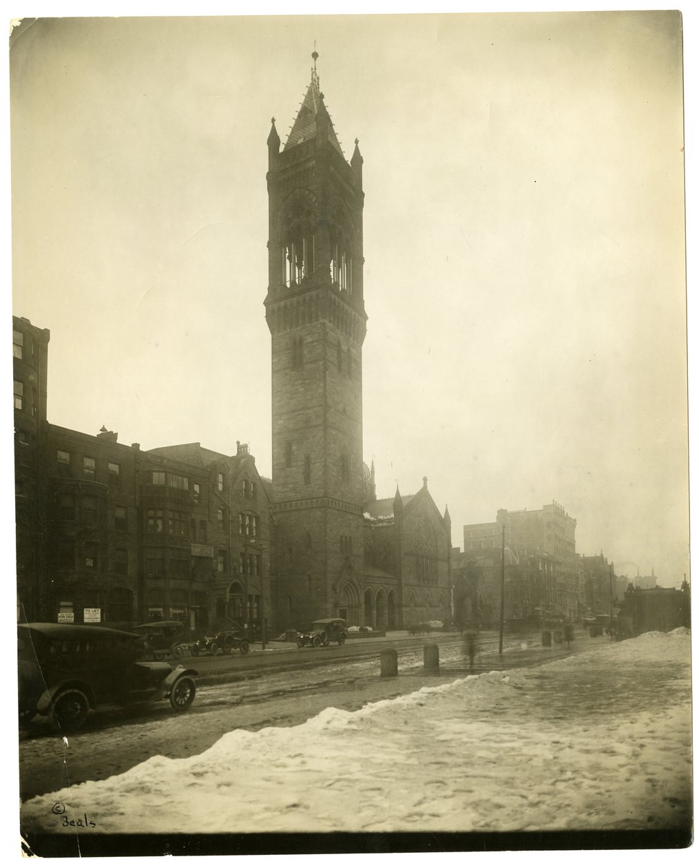 Old South Church, Boston, Mass, USA, ca. 1902-10 (gelatine-sølvfoto) af Jessie Tarbox Beals