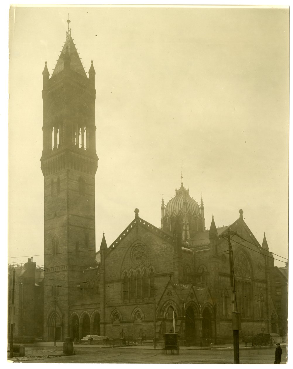 Old South Church, Boston, USA, ca. 1902-10 (foto af gelatinesølv) af Jessie Tarbox Beals
