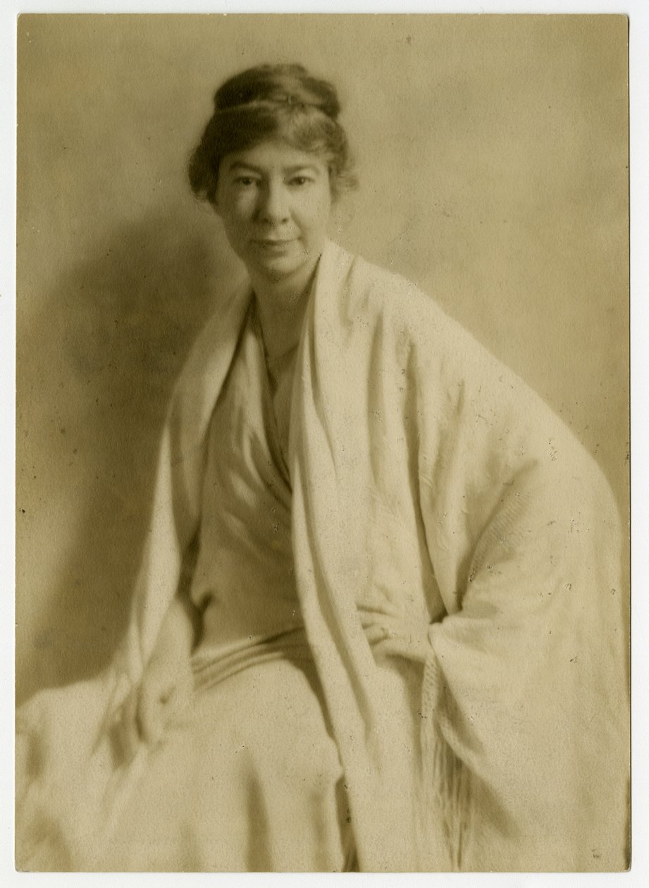 Sara Teasdale, digter, ca. 1912-28 (foto af gelatinesølv) af Jessie Tarbox Beals
