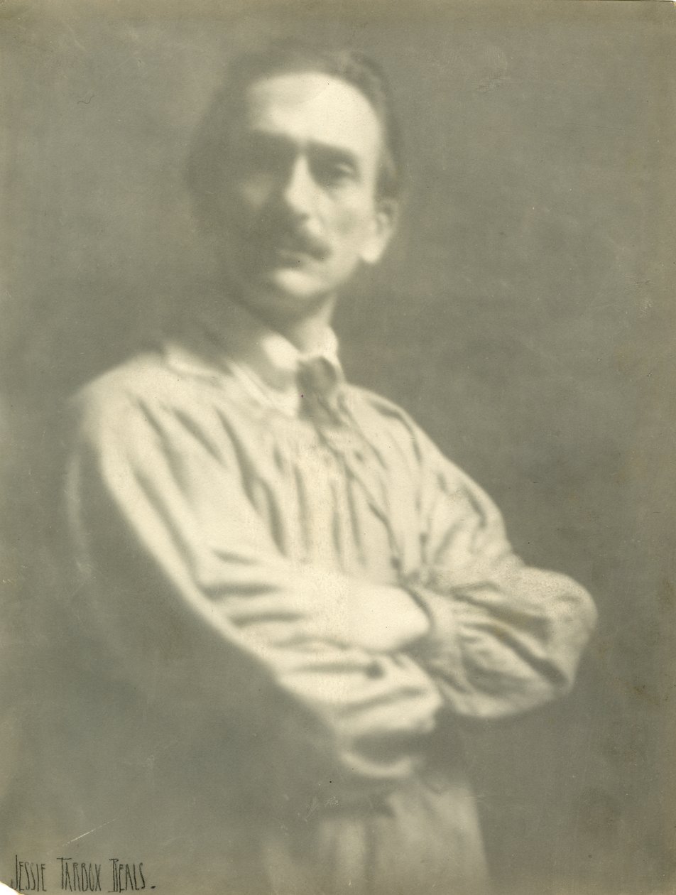 Billedhuggeren Frank Chamberlin af ? Pasadena, tidligere på 292 Fifth Ave, lejede jeg hans studie, ca. 1918-20 af Jessie Tarbox Beals