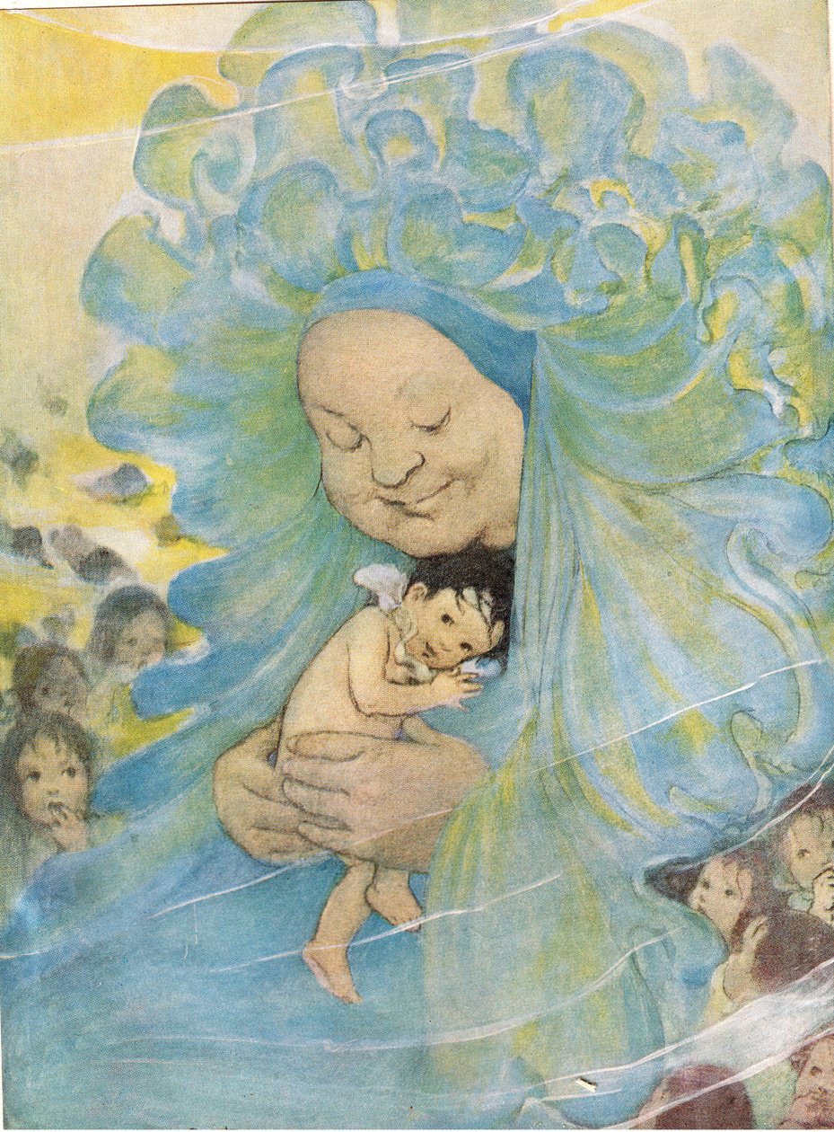 Mrs Doasyouwouldbedoneby, illustration til 