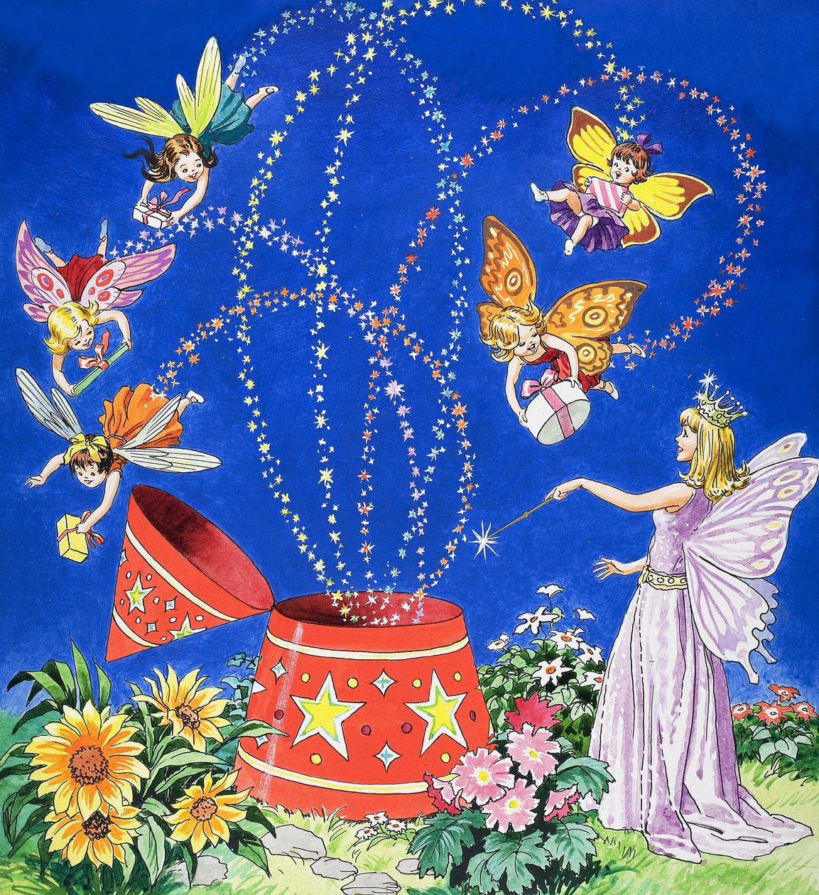 Fairy Candle, illustration fra 