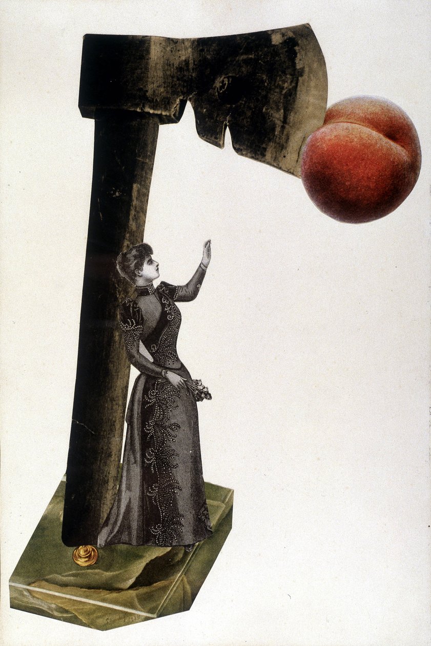 Collage "" Sans titre"" - af Jindrich Styrsky (1899-1942) (34 af 23) af Jindrich Styrsky