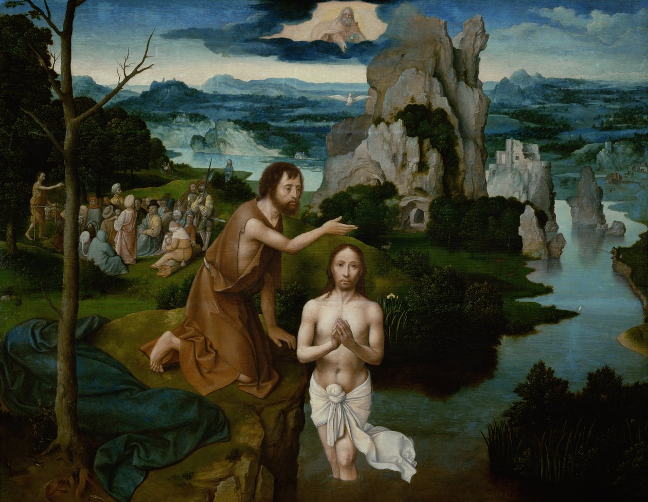 Kristi dåb af Joachim Patinir
