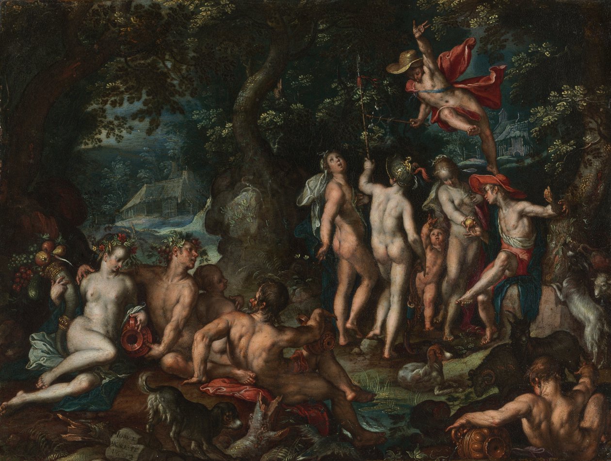 Paris-dommen af Joachim Wtewael or Utewael