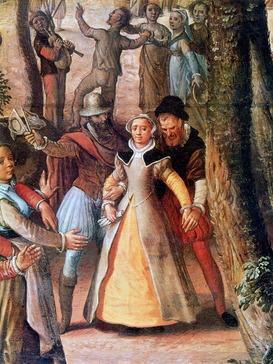 Country Celebration, detalje, 1563 af Joachim Beuckelaer