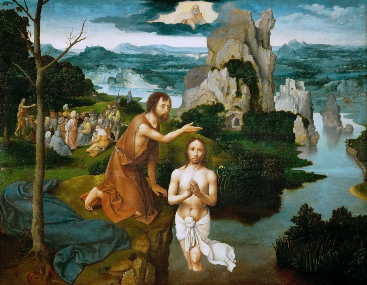 Kristi dåb af Joachim Patinir