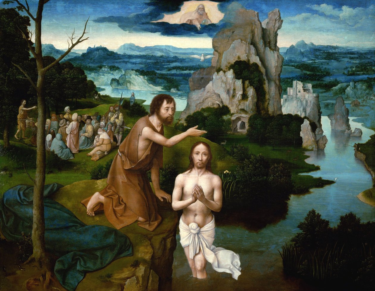 Kristi dåb af Joachim Patinir